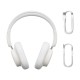 Baseus Bowie D03 Ασύρματα/Ενσύρματα On Ear Ακουστικά με 30 ώρες Λειτουργίας Λευκά