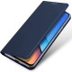 Dux Ducis Skin Pro eco-leather case for Xiaomi Poco M6 Pro/Redmi 12/Redmi 12R - blue