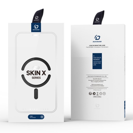 Dux Ducis Skin X Pro Back Cover Μαύρο (iPhone 15)