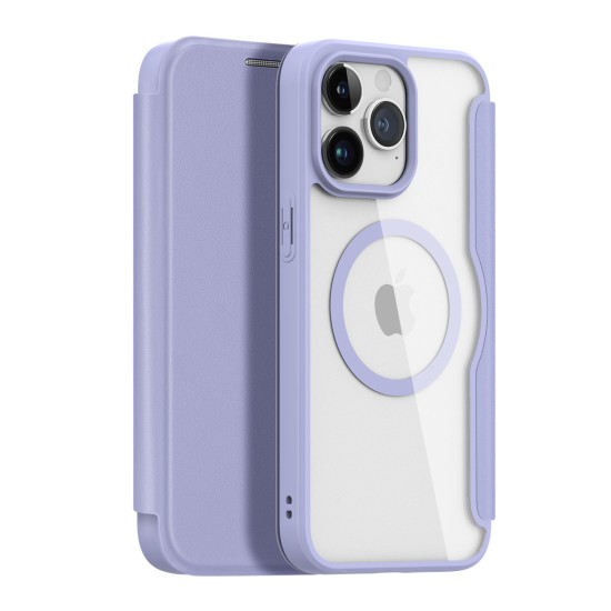 Skin X Pro Book Μωβ (iPhone 15 Pro Max)