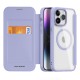 Skin X Pro Book Μωβ (iPhone 15 Pro Max)