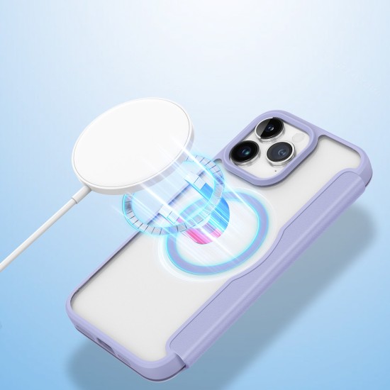Skin X Pro Book Μωβ (iPhone 15 Pro Max)