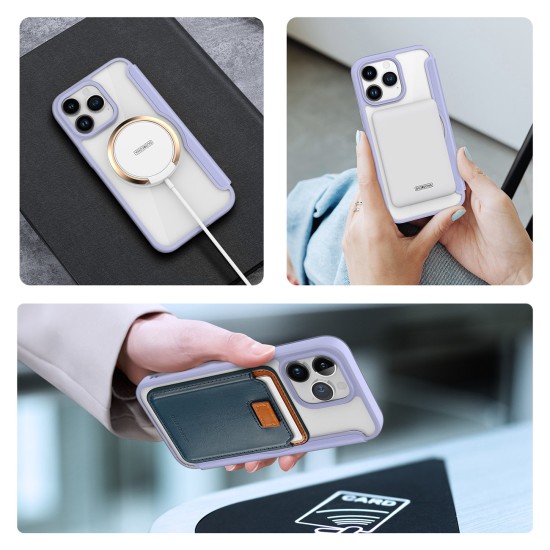 Skin X Pro Book Μωβ (iPhone 15 Pro Max)