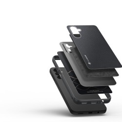 Dux Ducis Fino case Samsung Galaxy A14 5G cover with silicone frame black