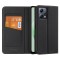 Dux Ducis Skin X2 Wallet Δερματίνης Μαύρο (Redmi Note 12 5G / Poco X5 5G)