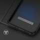 Dux Ducis Skin X2 Wallet Δερματίνης Μαύρο (Redmi Note 12 5G / Poco X5 5G)