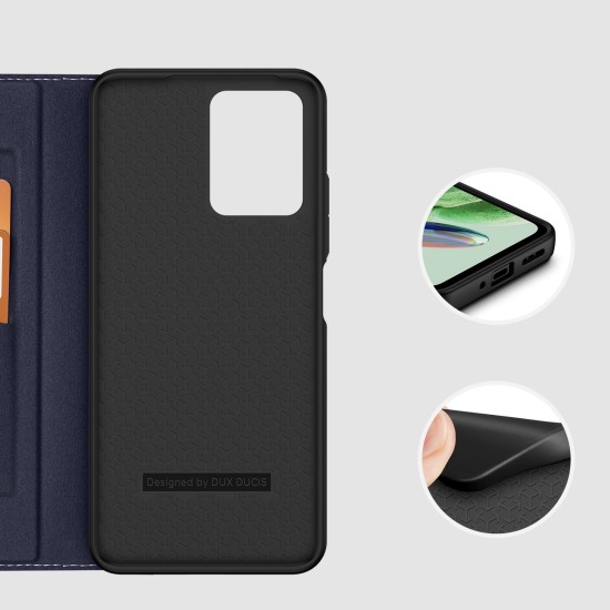 Dux Ducis Skin X2 Wallet Δερματίνης Μπλε (Redmi Note 12 5G / Poco X5 5G)