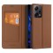 Dux Ducis Skin X2 case for Xiaomi Redmi Note 12 Pro+ flip cover wallet stand brown