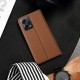 Dux Ducis Skin X2 case for Xiaomi Redmi Note 12 Pro+ flip cover wallet stand brown