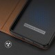 Dux Ducis Skin X2 case for Xiaomi Redmi Note 12 Pro+ flip cover wallet stand brown