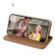 Dux Ducis Hivo Leather Flip Cover Genuine Leather Wallet  iPhone 14 Plus Brown