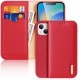 Dux Ducis Hivo Leather Flip Cover Genuine Leather Wallet  iPhone 14 Plus Red