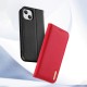 Dux Ducis Hivo Leather Flip Cover Genuine Leather Wallet  iPhone 14 Plus Black