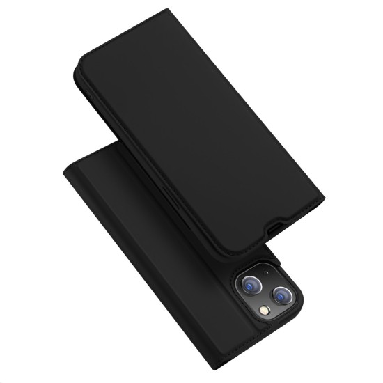 Dux Ducis Skin Pro Holster Flip Cover for iPhone 14 Μαύρο
