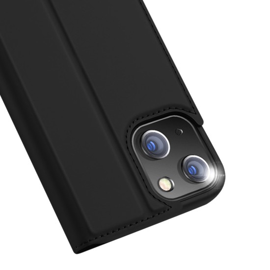 Dux Ducis Skin Pro Holster Flip Cover for iPhone 14 Μαύρο