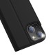 Dux Ducis Skin Pro Holster Flip Cover for iPhone 14 Μαύρο