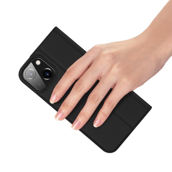 Dux Ducis Skin Pro Holster Flip Cover for iPhone 14 Μαύρο