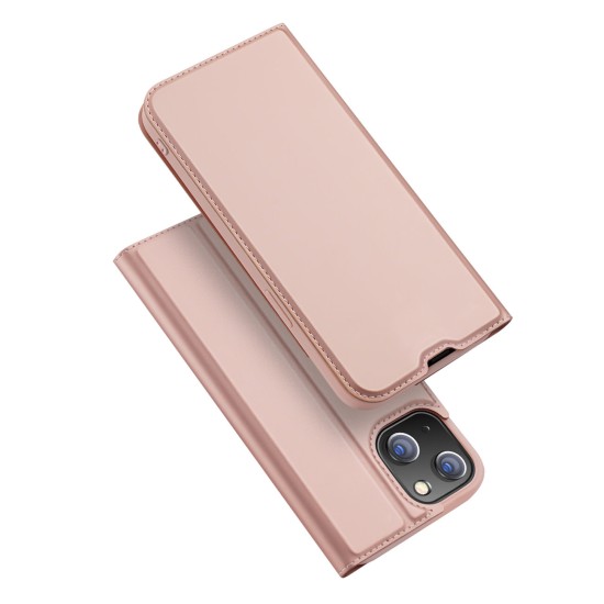 Dux Ducis Skin Pro Holster Flip Cover for iPhone 14 Ροζ Dux Ducis Skin Pro Holster Flip Cover for iPhone 14 Ροζ