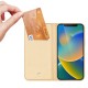 Dux Ducis Skin Pro Holster Flip Cover for iPhone 14 Χρυσό Dux Ducis Skin Pro Holster Flip Cover for iPhone 14 Χρυσό