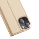 Dux Ducis Skin Pro Holster Flip Cover for iPhone 14 Χρυσό Dux Ducis Skin Pro Holster Flip Cover for iPhone 14 Χρυσό