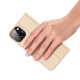 Dux Ducis Skin Pro Holster Flip Cover for iPhone 14 Χρυσό Dux Ducis Skin Pro Holster Flip Cover for iPhone 14 Χρυσό