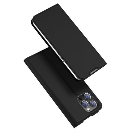 Dux Ducis Skin Pro Holster Flip Cover for iPhone 14 Pro Μαύρο Dux Ducis Skin Pro Holster Flip Cover for iPhone 14 Pro Μαύρο