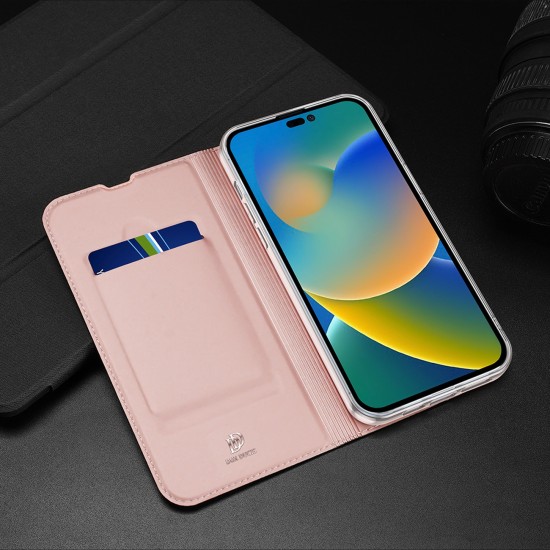 Dux Ducis Skin Pro Holster Flip Cover for iPhone 14 Pro Μαύρο Dux Ducis Skin Pro Holster Flip Cover for iPhone 14 Pro Μαύρο