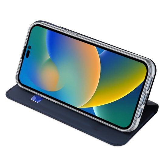 Dux Ducis Skin Pro Holster Flip Cover for iPhone 14 Pro Μπλε Dux Ducis Skin Pro Holster Flip Cover for iPhone 14 Pro Μπλε