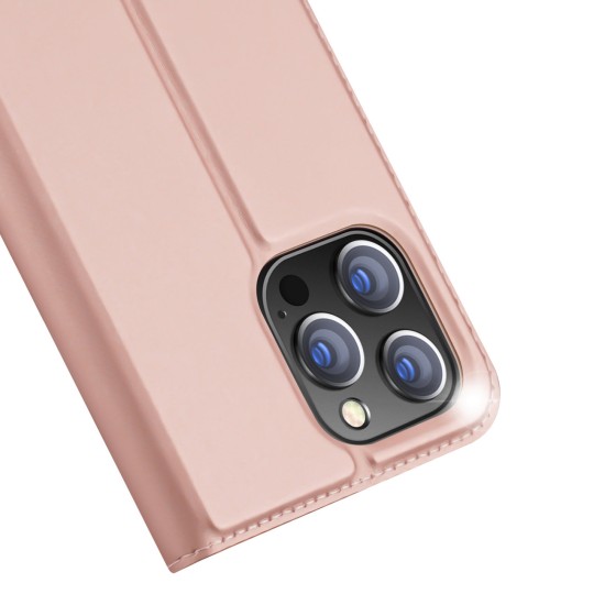 Dux Ducis Skin Pro Holster Flip Cover for iPhone 14 Pro Ροζ Dux Ducis Skin Pro Holster Flip Cover for iPhone 14 Pro Ροζ