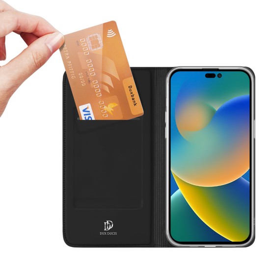 Dux Ducis Skin Pro Holster Case Flip Cover for iPhone 14 Pro Max Μαύρο Dux Ducis Skin Pro Holster Case Flip Cover for iPhone 14 Pro Max Μαύρο