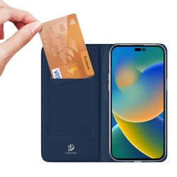 Dux Ducis Skin Pro Holster Case Flip Cover for iPhone 14 Pro Max Μπλε