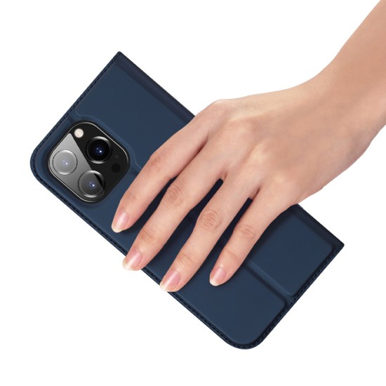 Dux Ducis Skin Pro Holster Case Flip Cover for iPhone 14 Pro Max Μπλε Dux Ducis Skin Pro Holster Case Flip Cover for iPhone 14 Pro Max Μπλε