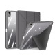 Dux Ducis Magi Flip Cover Σιλικόνης Γκρι (iPad Air 2020/2022) with stand and storage