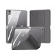 Dux Ducis Magi Flip Cover Σιλικόνης Γκρι (iPad Air 2020/2022) with stand and storage
