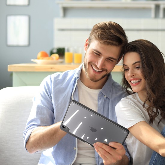 Dux Ducis Magi Flip Cover Σιλικόνης Γκρι (iPad Air 2020/2022) with stand and storage