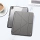 Dux Ducis Magi Flip Cover Σιλικόνης Γκρι (iPad Air 2020/2022) with stand and storage