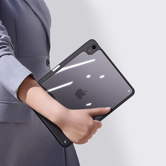 Dux Ducis Magi Flip Cover Σιλικόνης Γκρι (iPad Air 2020/2022) with stand and storage