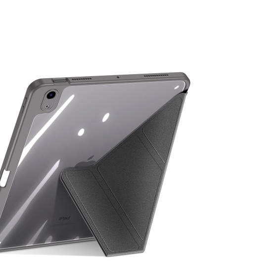 Dux Ducis Magi Flip Cover Σιλικόνης Γκρι (iPad Air 2020/2022) with stand and storage