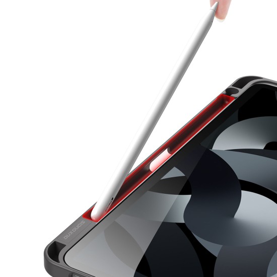 Dux Ducis Magi Flip Cover Σιλικόνης Γκρι (iPad Air 2020/2022) with stand and storage