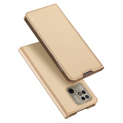 Dux Ducis Skin Pro Flip Case Xiaomi Redmi 10C Χρυσό