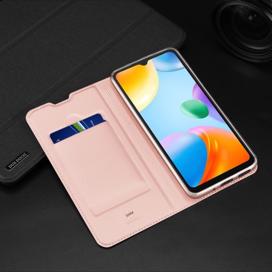 Dux Ducis Skin Pro Flip Case Xiaomi Redmi 10C Χρυσό