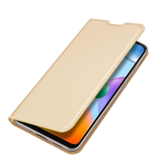 Dux Ducis Skin Pro Flip Case Xiaomi Redmi 10C Χρυσό