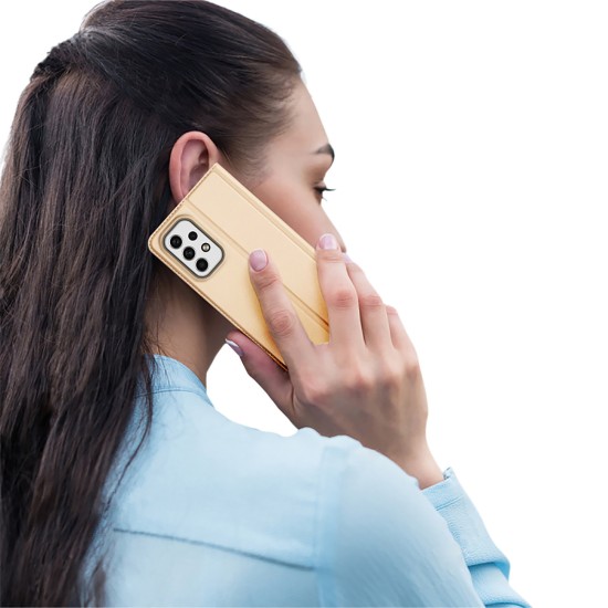 Dux Ducis Skin Pro Holster Cover for Samsung Galaxy A23 Χρυσό