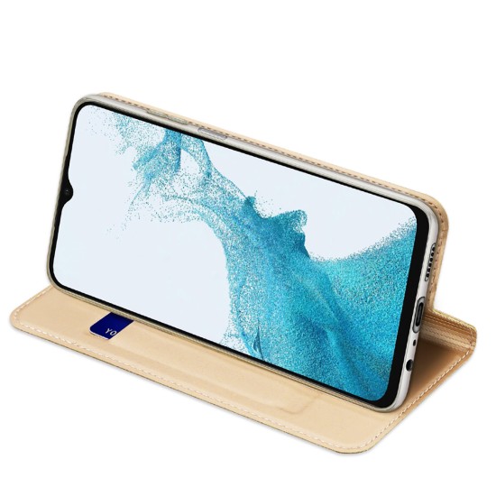 Dux Ducis Skin Pro Holster Cover for Samsung Galaxy A23 Χρυσό