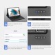 Dux Ducis Touchpad Keyboard Case Tablet Wireless Bluetooth Keyboard Samsung Galaxy Tab A8 10.5 Μαύρο