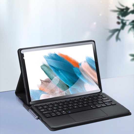 Dux Ducis Touchpad Keyboard Case Tablet Wireless Bluetooth Keyboard Samsung Galaxy Tab A8 10.5 Μαύρο