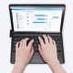 Dux Ducis Touchpad Keyboard Case Tablet Wireless Bluetooth Keyboard Samsung Galaxy Tab A8 10.5 Μαύρο