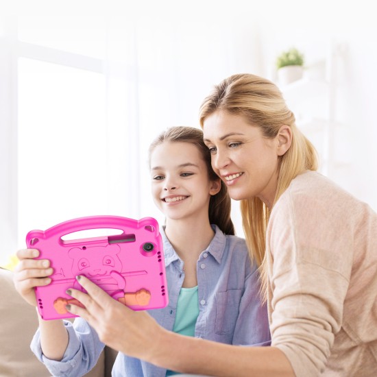 Dux Ducis Panda Safe for Children Kids Soft Case for Samsung Galaxy Tab A8 10.5 '' 2021 Pink