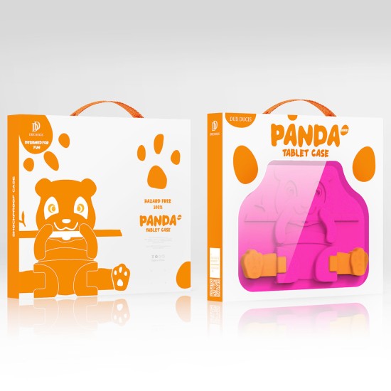 Dux Ducis Panda Safe for Children Kids Soft Case for Samsung Galaxy Tab A8 10.5 '' 2021 Pink