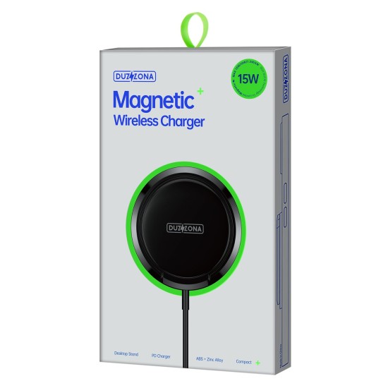 Duzzona MagSafe 15W induction charger black (W1),